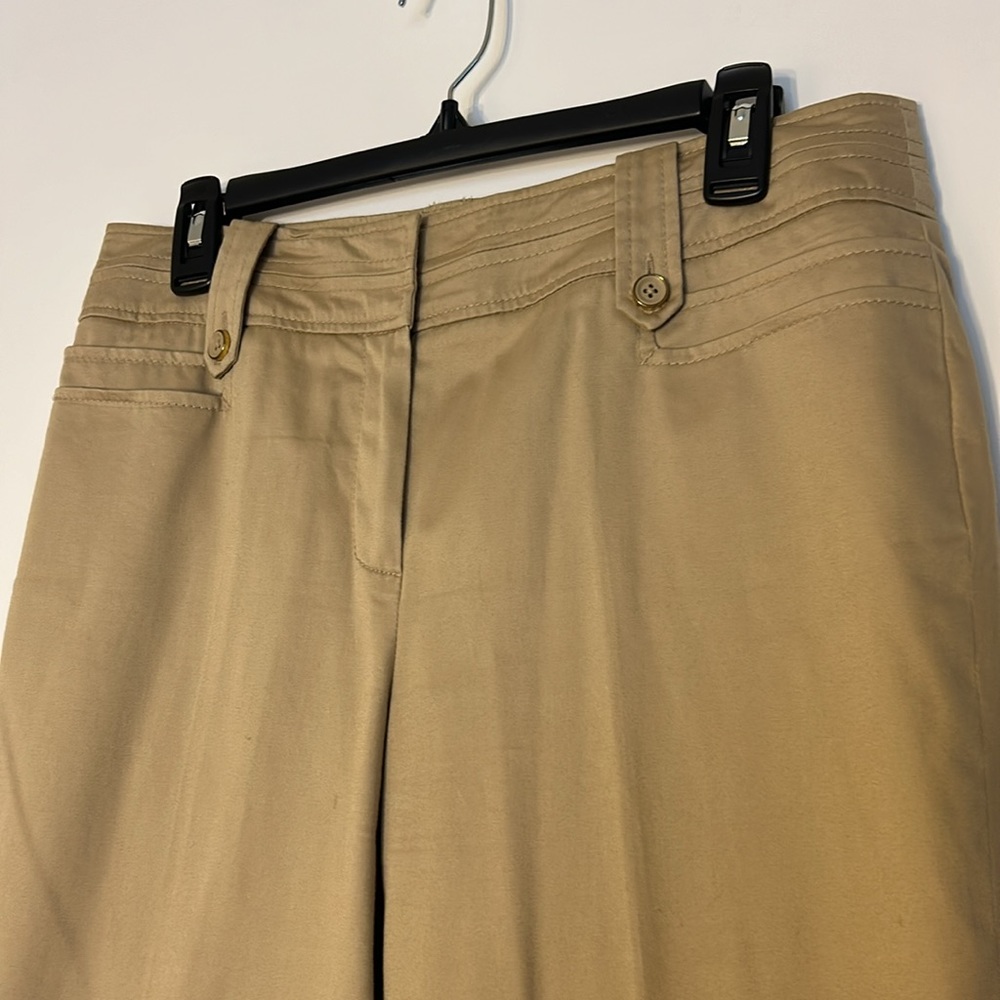 Larry Levine khaki dress pants vintage high rise - Picture 4 of 9